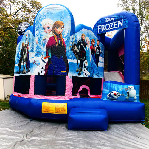 Frozen Bounce House Water Slide 