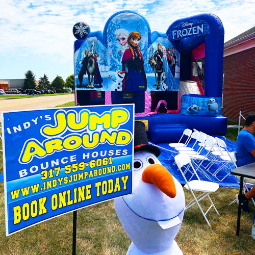 Frozen Bounce house with slide Indianapolis Frozen Bounce house with slide Indianapolis