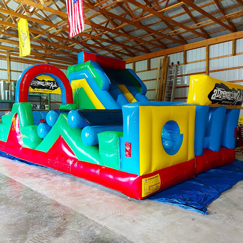 Bounce house Obstacle Course Rental Greenwood