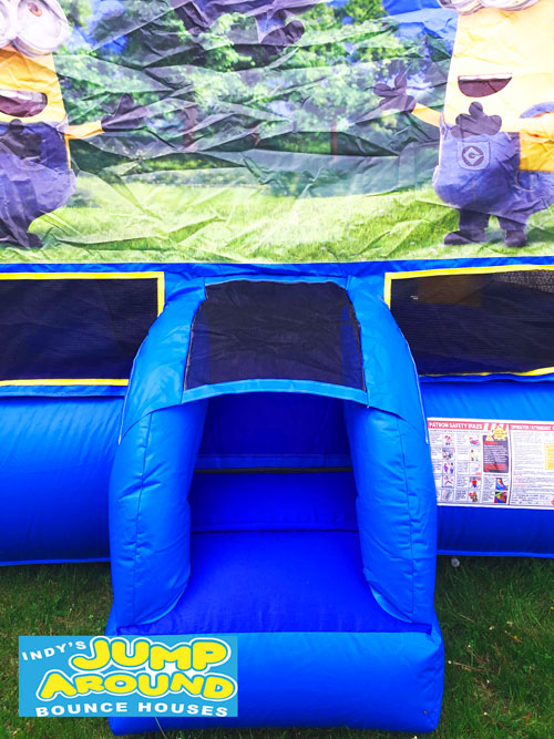 Minions Bounce House with Slide rental Indianapolis 