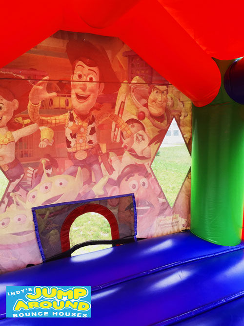 Toy Story Bounce House Inside View 