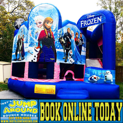 Frozen 5in1 Bounce House 