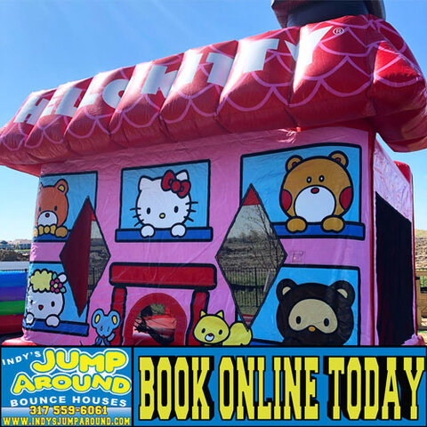 Hello Kitty Bounce House