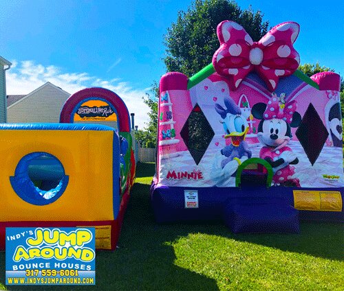 Obstacle Course & Bounce House Package 