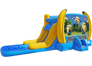 Minions Bounce House Water Slide