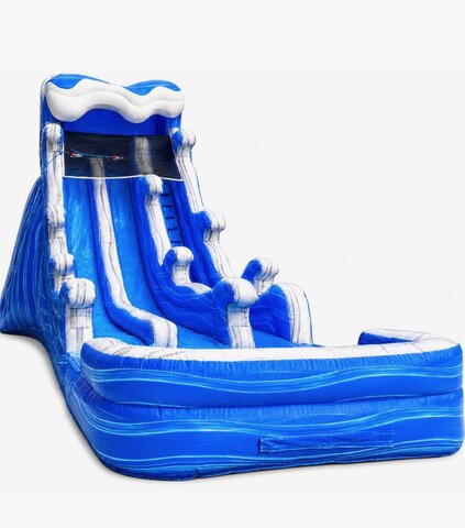 20 foot Rockin Wave 2 Lane Slide