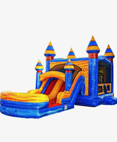 Sunburst Castle 2- Lane Combo