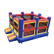 5 in 1 - jousting, soccer, volleyball, boxing, Wrestling, bounce house