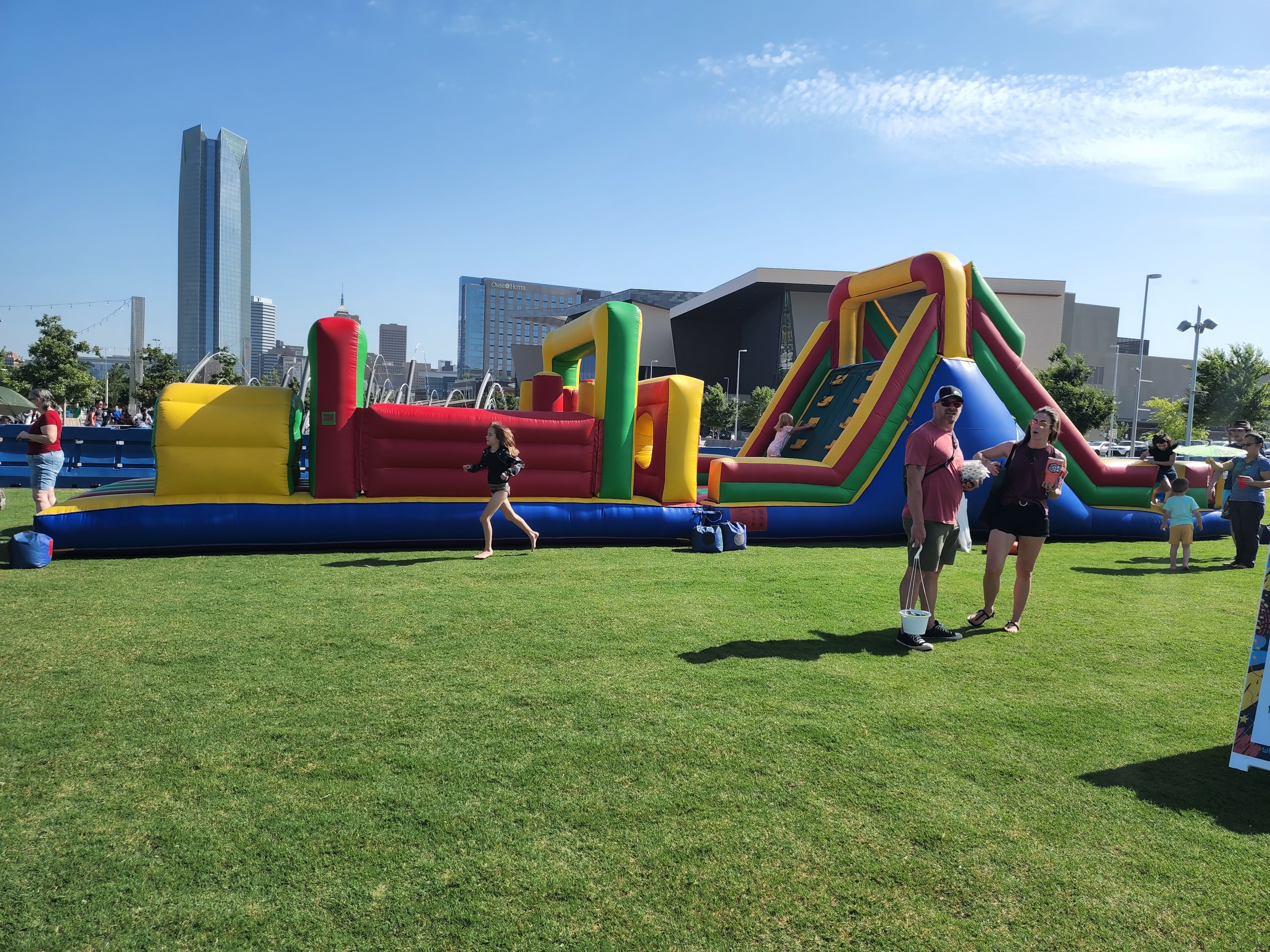 OKC Inflatable Obstacle Course Rental Uses for a Range of Fun Events