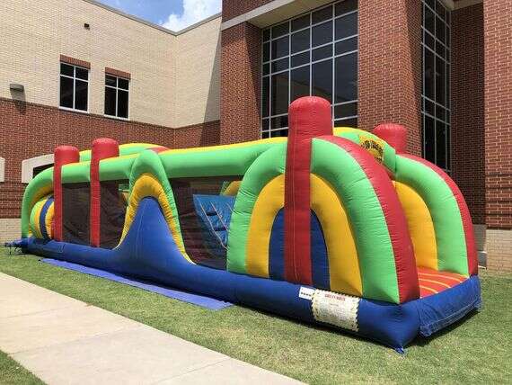 Obstacle course rental for school and corporate events in OKC