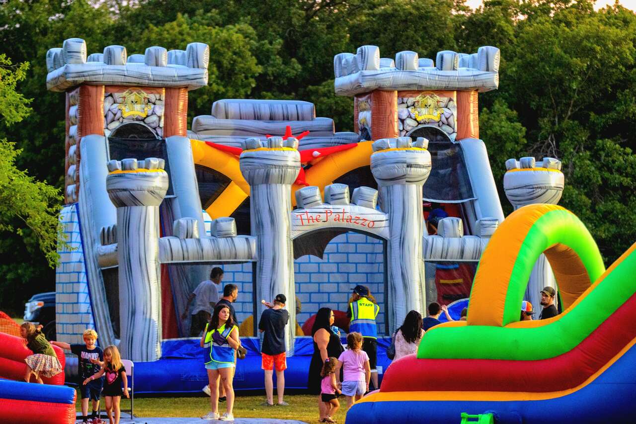 100ft obstacle course rental in Oklahoma City