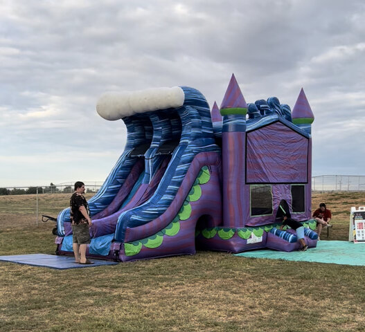 Tidal Wave 3-1 Combo Bouncer with water slide