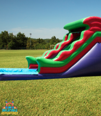 ADVENTURER GIANT INFLATABLE WATER SLIDE - Water Slides / Dunk Tank