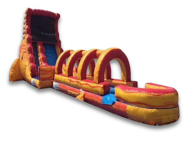 Screaming Volcano Waterslide with Slip and Slide