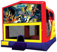 Batman 4n1 Inflatable Bounce House Combo