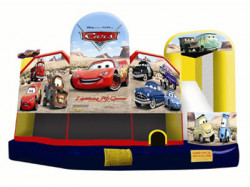 Cars 3D 5N1 Inflatable Fun Jump