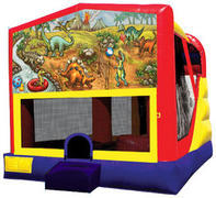 Dinosaurs 4n1 Inflatable bounce house combo