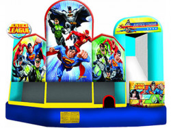 Justice League 3D 5N1 Inflatable Fun Jump