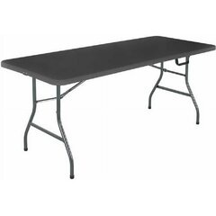 6 Ft Black Folding Table