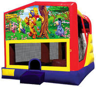 Winnie the Pooh 4n1 Inflatable bounce house combo