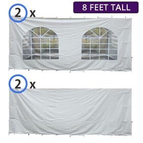 20' x 20' Standard Sidewall Kit for 8' Tent Sides