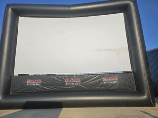 20x12 inflatables movie screen used
