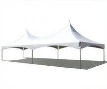 20 X 40 HIGH PEAK FRAME TENT / CROSS CABLE MARQUEE (PREORDER ONLY)