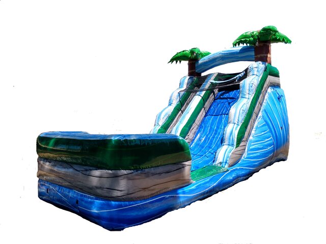 14ft TROPICAL SLIDE WAT-2314-PALM