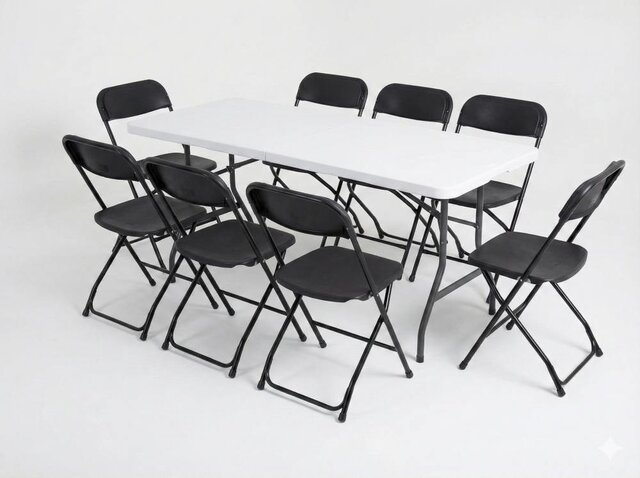 1 Table & 8 Chairs
