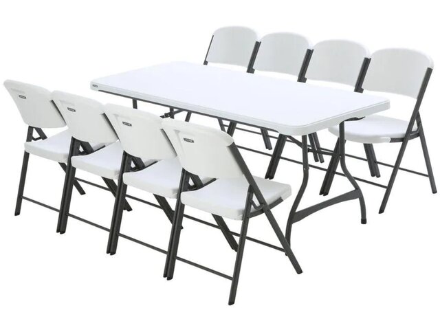 1 Table & 8 Chairs