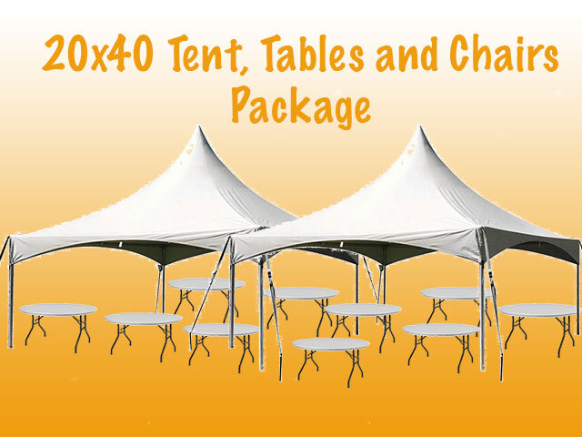 Tent and outlet table