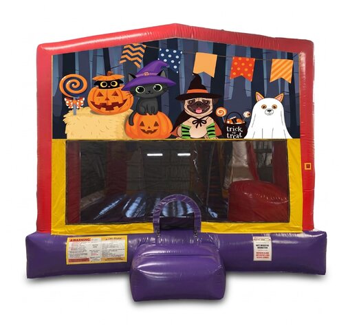 Trick or Treat Bounce Slide Dry Combo