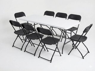 1 Table & 8 Chairs