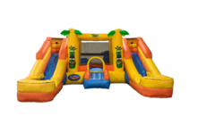 Toddler Bounce and Slide Water Combo