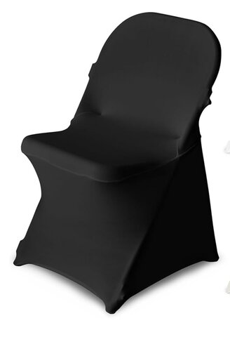 Luxury Black Chair Cover 