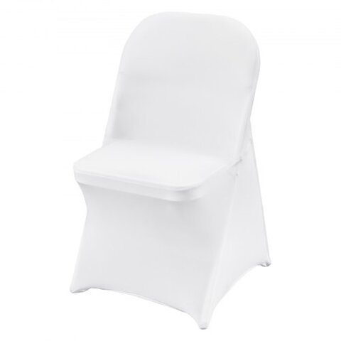 Elegant White Chair Cover