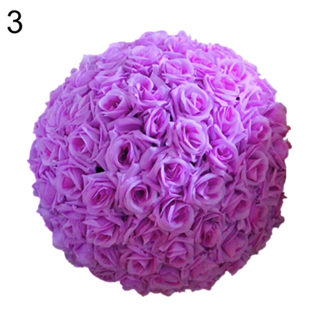 Silk Hydrangea Kissing Flower Balls Lilac