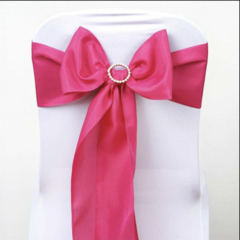 Polyester Chair Sash Fuschia