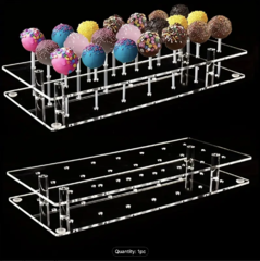 Clear Acrylic Cake Pop Stand