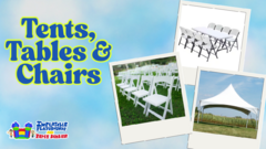 Tents, Tables and Chairs