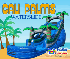 18ft Cali Palms Waterslide 