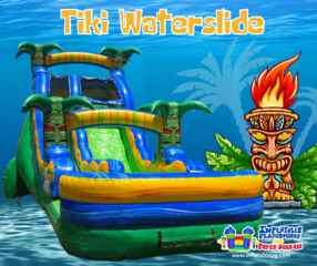 20ft Tiki Waterslide