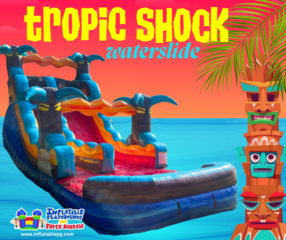 18ft Tropic Shock Waterslide 