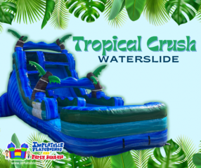 18ft Tropical Crush Waterslide
