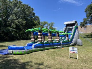 22ft Cascade Crush with Slip n Slide Attachment
