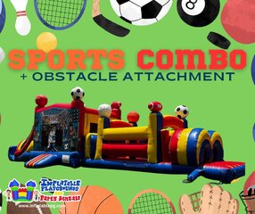 Sports Combo with Obstacle Attachment