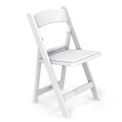White Garden Folding Chairs