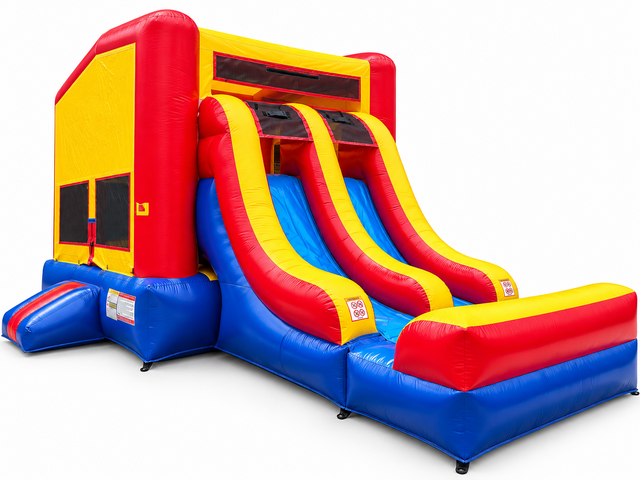 Module Castle Dry Slide Combo Moonwalk
