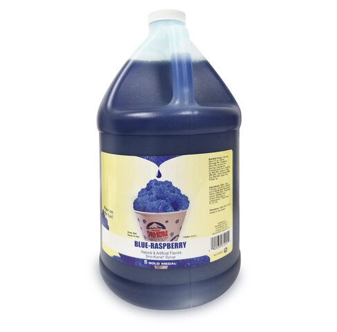 Additional 100 Servings of Blue Raspberry Syrup for Sno-Cones