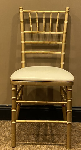 Gold Chivari Chairs (At Our Location)